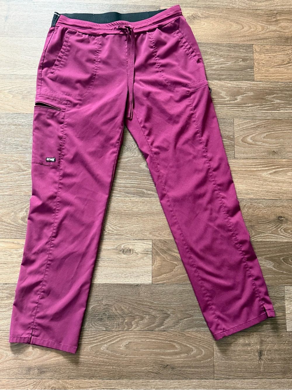 Grey's Anatomy Professional Wear by Barco Scrub Pants Burgundy Size Medium
